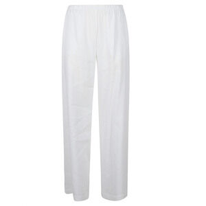 MAX MARA Loose-Fitting Straight-Leg Pants with Elastic Waistband